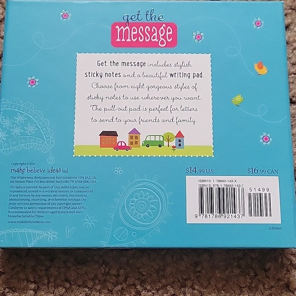 Colorful Sticky Notes Set